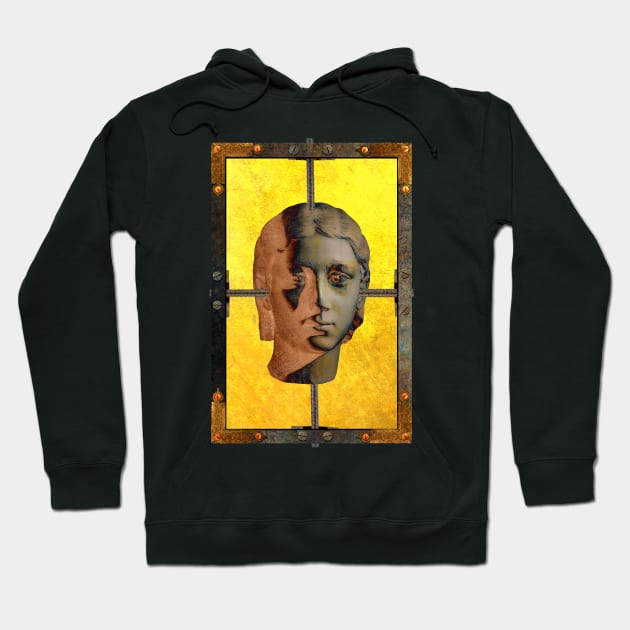 Ancient Artifact One Of Many In A Golden Frame Hoodie by crunchysqueak